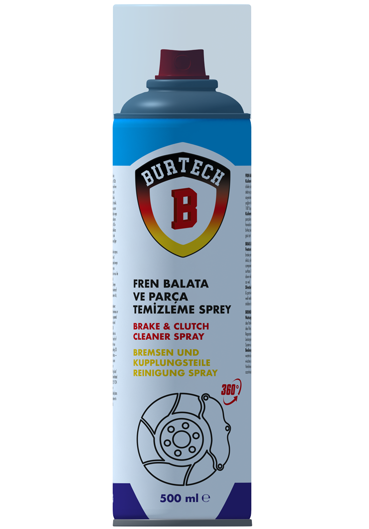 BURTECH FREN BALATA TEMIZLEME 500 ml.